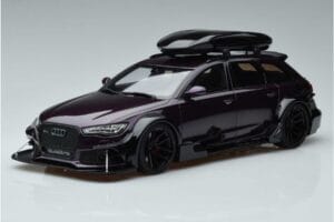 Audi RS6 C7 Avant S Body Kitem Fialová GT Spirit 1:18