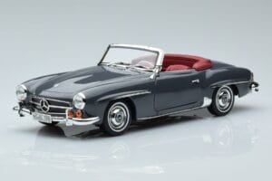 Mercedes 190 SL W121 Roadster Šedý Norev 1:18