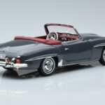 Mercedes 190 SL W121 Roadster Šedý Norev 1:18