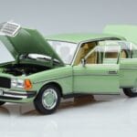 Mercedes 200 W123 Zelená Norev 1:18