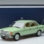 Mercedes 200 W123 Zelená Norev 1:18