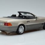 Mercedes 500 SL R129 Kouřově Stříbrné Norev 1:18