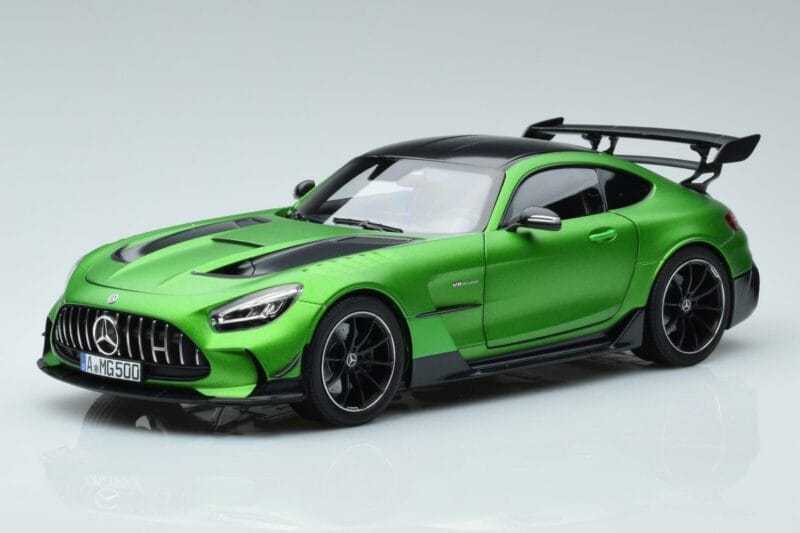 Mercedes AMG GT C190 Black Series Green Hell Magno Limitovaná Edice Norev 1:18