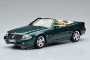 Mercedes SL500 R129 Zelená Metalíza Norev 1:18