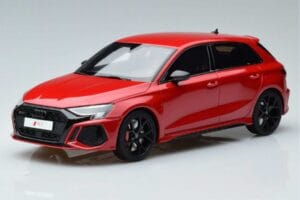 Audi RS3 8Y Sportback Červený GT Spirit 1:18 GT378 Pryskyřice