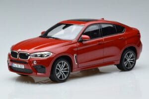 BMW X6M F86 SUV Červený Norev 1:18 183242 Kov