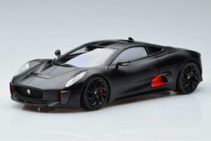 Jaguar C-X75 Kupé Černý Almost Real 1:18 810605 Kov