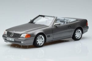 Mercedes 500 SL R129 Šedý Metalický Norev 1:18 183715 Kov