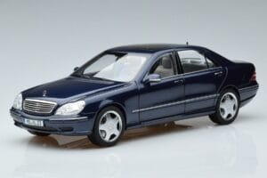 Mercedes AMG S55 W220 Sedan Modrý Norev 1:18 183817 Kov