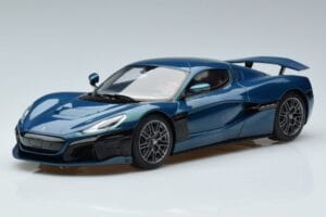 Rimac Nevera Kupé Modrý GT Spirit 1:18 GT405 Pryskyřice