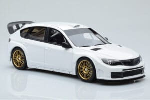 Subaru Impreza WRX STI R205 S Upravenými Díly Bílý Otto 1:18 OT1037 Pryskyřice – obrázek 4 z 6
