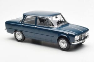 Alfa Romeo Giulia TI Petrolejová Modrá Norev 1:18 187971 Kov – obrázek 4 z 6
