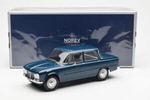 Alfa Romeo Giulia TI Petrolejová Modrá Norev 1:18 187971 Kov – obrázek 6 z 6