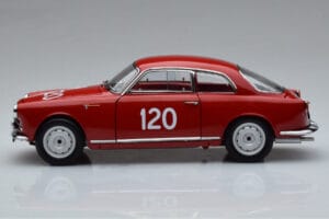Alfa Romeo Giulietta SV #120 Mille Miglia 1956 Kyosho 1:18 08957A Kov – obrázek 4 z 9