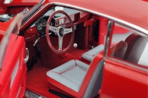Alfa Romeo Giulietta SV #120 Mille Miglia 1956 Kyosho 1:18 08957A Kov – obrázek 7 z 9