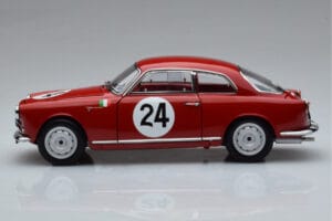 Alfa Romeo Giulietta SV #24 Targa Florio 1958 Kyosho 1:18 08957B Kov – obrázek 4 z 9