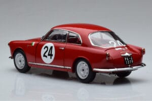 Alfa Romeo Giulietta SV #24 Targa Florio 1958 Kyosho 1:18 08957B Kov – obrázek 6 z 9