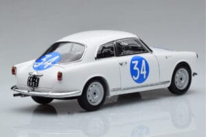 Alfa Romeo Giulietta SV #34 Targa Florio 1960 Kyosho 1:18 08957C Kov – obrázek 3 z 9