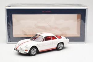 Alpine A110 1600S Bílý Norev 1:18 185303 Kov – obrázek 6 z 6
