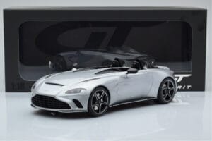 Aston Martin V12 Speedster Stříbrný GT Spirit 1:18 GT430 Pryskyřice – obrázek 6 z 6