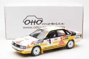 Audi 200 Quattro #4 W. Rohrl / C. Geistdorfer Rally Monte Carlo 1987 Otto 1:18 OT439 Kov – obrázek 6 z 6