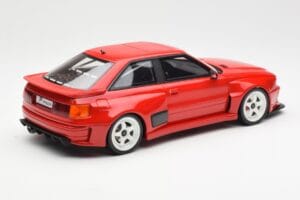 Audi 80 B4 Coupe Prior Design RS2 Červený Otto 1:18 OT1068 Pryskyřice – obrázek 2 z 6