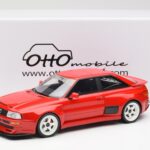 Audi 80 B4 Coupe Prior Design RS2 Červený Otto 1:18 OT1068 - image 6 of 6