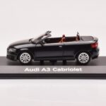 Audi A3 8P Kabriolet Černý Minichamps 1:43