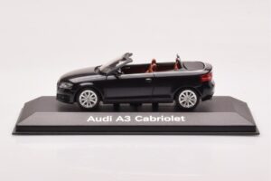 Audi A3 8P Kabriolet Černý Minichamps 1:43 5010803333