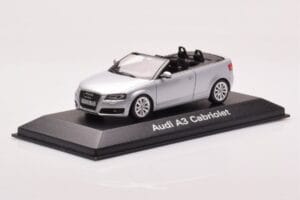 Audi A3 8P Kabriolet Stříbrný Minichamps 1:43 5010803323 Kov – obrázek 2 z 4