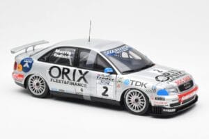 Audi A4 B5 Orix #2 P. Radisch 1998 UT Models 1:18 39872 Kov – obrázek 4 z 6