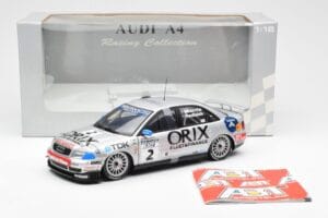Audi A4 B5 Orix #2 P. Radisch 1998 UT Models 1:18 39872 Kov – obrázek 6 z 6