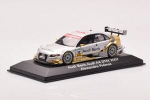 Audi A4 B7 #17 A. Premat Audi Bank DTM 2007 Minichamps 1:43 5020700183 Kov – obrázek 2 z 4