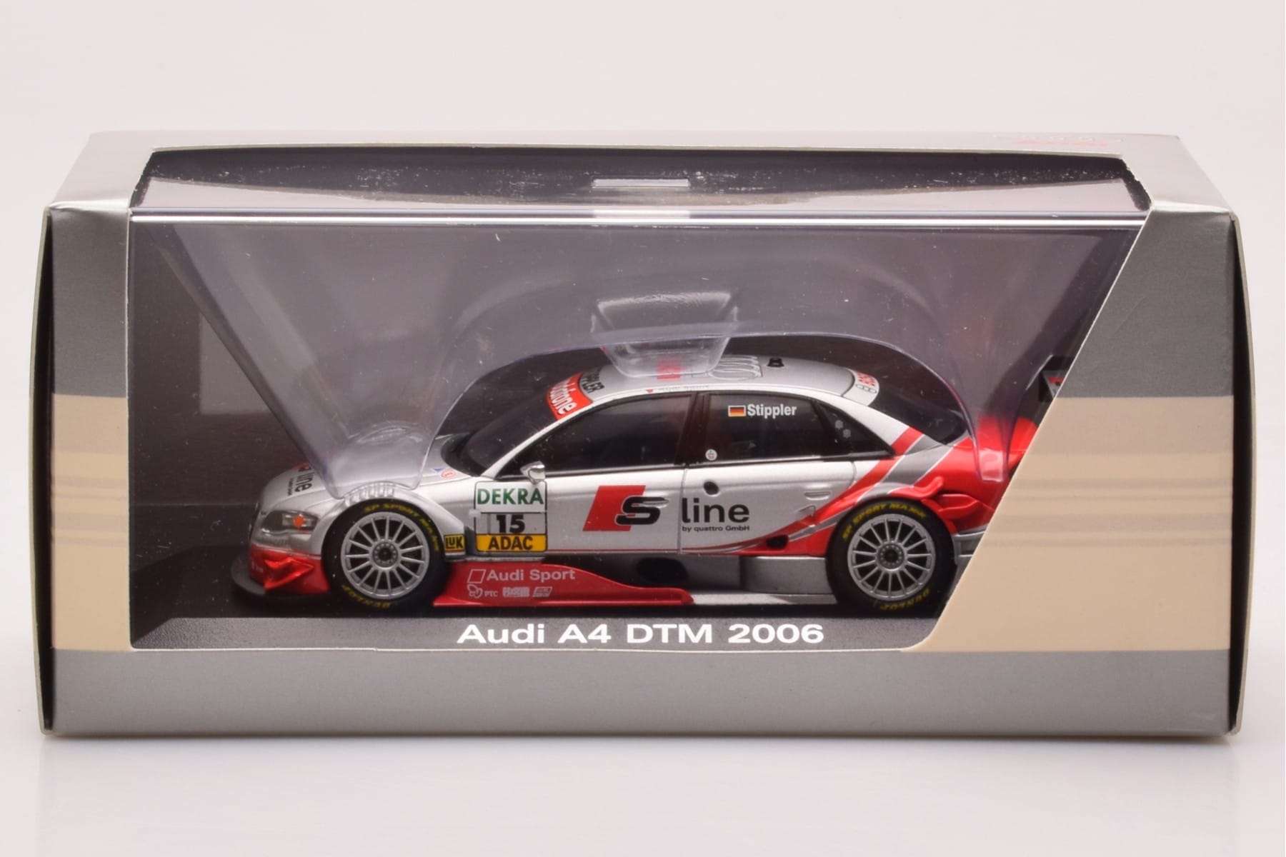 Audi A4 B7 #15 T. Stippler Audi Sport DTM 2006 Minichamps 1:43 5020600703 Kov – obrázek 4 z 4
