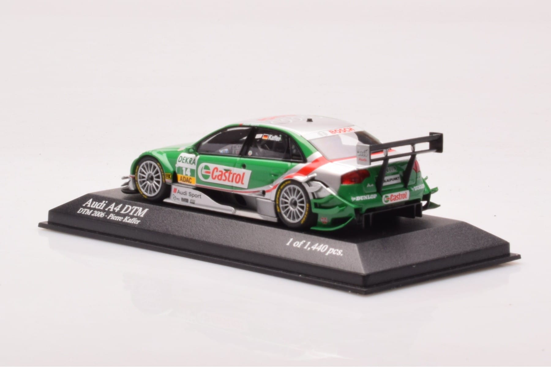 Audi A4 B7 DTM Team Phoenix #14 F. Kaffer DTM 2006 Minichamps 1:43 400061514 Kov – obrázek 3 z 4