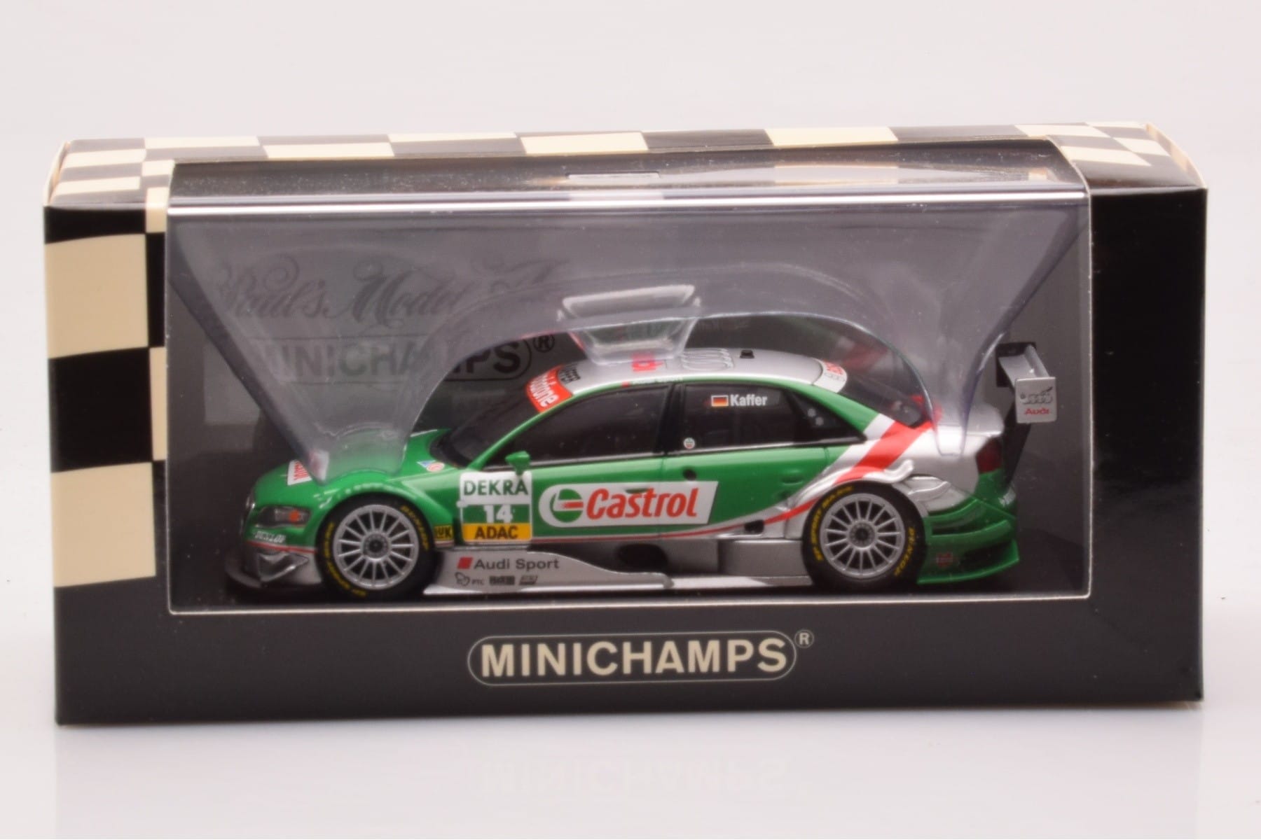 Audi A4 B7 DTM Team Phoenix #14 F. Kaffer DTM 2006 Minichamps 1:43 400061514 Kov – obrázek 4 z 4