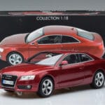 Audi A5 B8 Granátová Červená Norev 1:18 188352 Kov - image 7 of 7