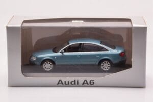 Audi A6 C5 Petrol Metallic Minichamps 1:43 AUDI-264448 Kov – obrázek 4 z 4