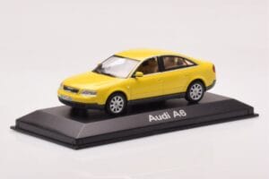 Audi A6 C5 Žlutý Minichamps 1:43 IND47004 Kov – obrázek 2 z 4