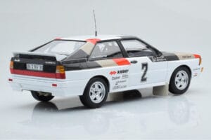 Audi Quattro Audi Sport #1 H. Mikkola / A. Hertz Winners International Swedish Rally 1981 Minichamps 1:18 155811102 Kov – obrázek 2 z 6