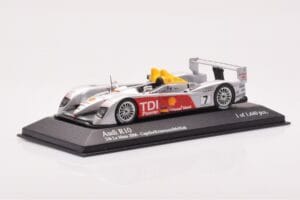 Audi R10 TDI LMP1 #7 R. Capello / T. Kristensen / A. McNish 24 Hours of Le Mans 2006 Minichamps 1:43 400061607 Kov – obrázek 2 z 4