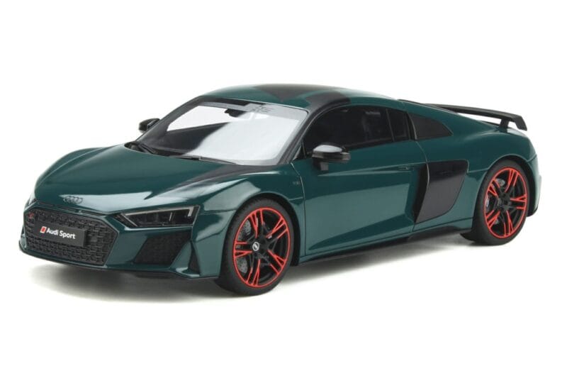 Audi R8 4S Green Hell Tioma Zelený GT Spirit 1:18 GT863 Pryskyřice