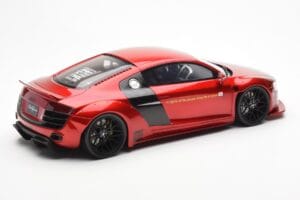 Audi R8 4S Liberty Walk Candy Červený GT Spirit 1:18 GT892 Pryskyřice – obrázek 2 z 6