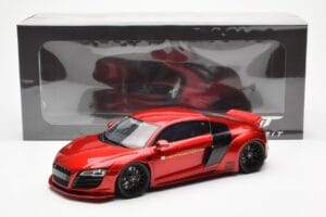 Audi R8 4S Liberty Walk Candy Červený GT Spirit 1:18 GT892 Pryskyřice – obrázek 6 z 6