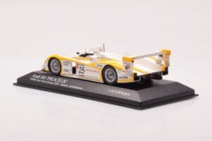 Audi R8 #25 S. Ara / T. Kristensen Winners 1000km Spa 2003 Minichamps 1:43 400031325 Kov – obrázek 3 z 4