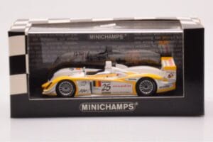 Audi R8 #25 S. Ara / T. Kristensen Winners 1000km Spa 2003 Minichamps 1:43 400031325 Kov – obrázek 4 z 4