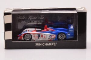 Audi R8 #4 M. Ortelli / J-M. Gounon 1000km Spa 2005 Minichamps 1:43 400051304 Kov – obrázek 4 z 4