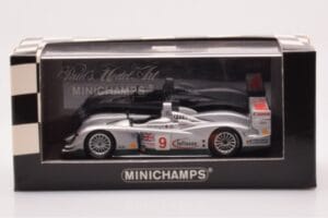 Audi R8 #9 M. Salo / Kane / McCarthy Sebring 12 Hours 2003 Minichamps 1:43 400031399 Kov – obrázek 4 z 4