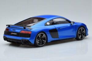 Audi R8 Performance Modrý Kengfai 1:18 VAKF-0355 Kov – obrázek 3 z 10
