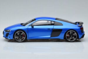 Audi R8 Performance Modrý Kengfai 1:18 VAKF-0355 Kov – obrázek 5 z 10
